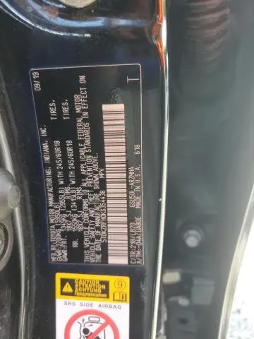 2019 TOYOTA HIGHLANDER SE  