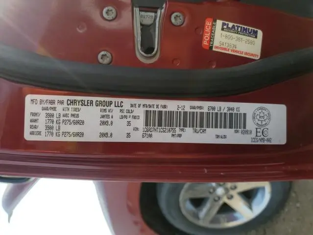 2011 DODGE RAM 1500 SPORT  