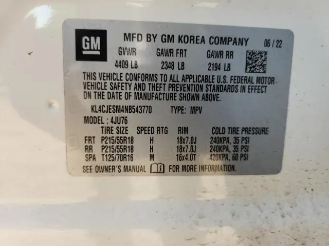 2022 BUICK ENCORE PREFERRED  