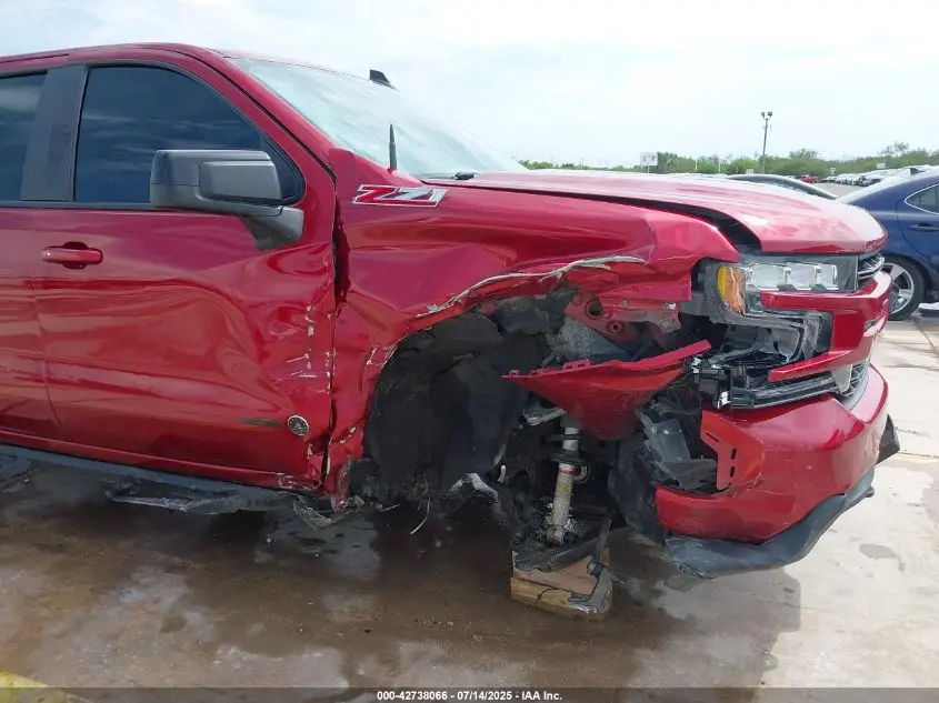 2021 CHEVROLET SILVERADO 1500 4WD  SHORT BED RST