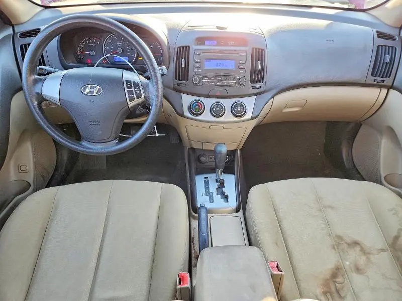 2010 HYUNDAI ELANTRA BLUE  