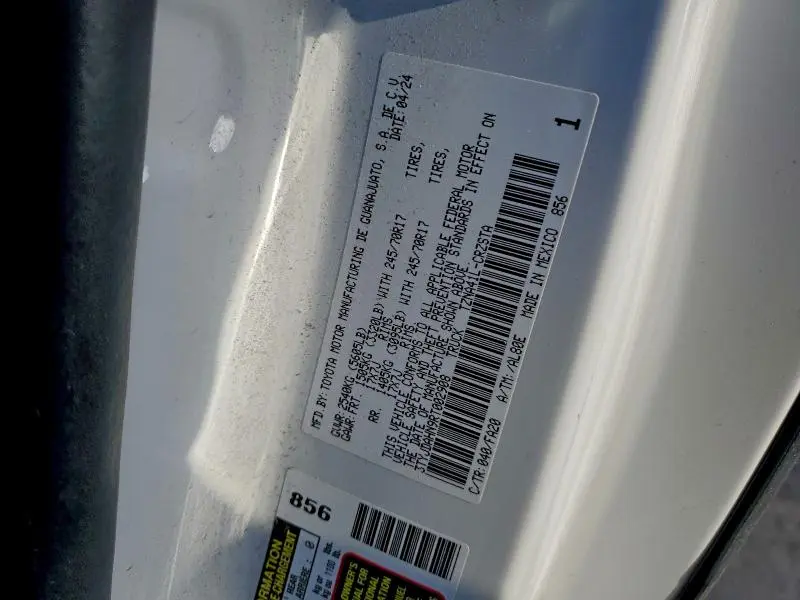 2024 TOYOTA TACOMA XTRACAB  