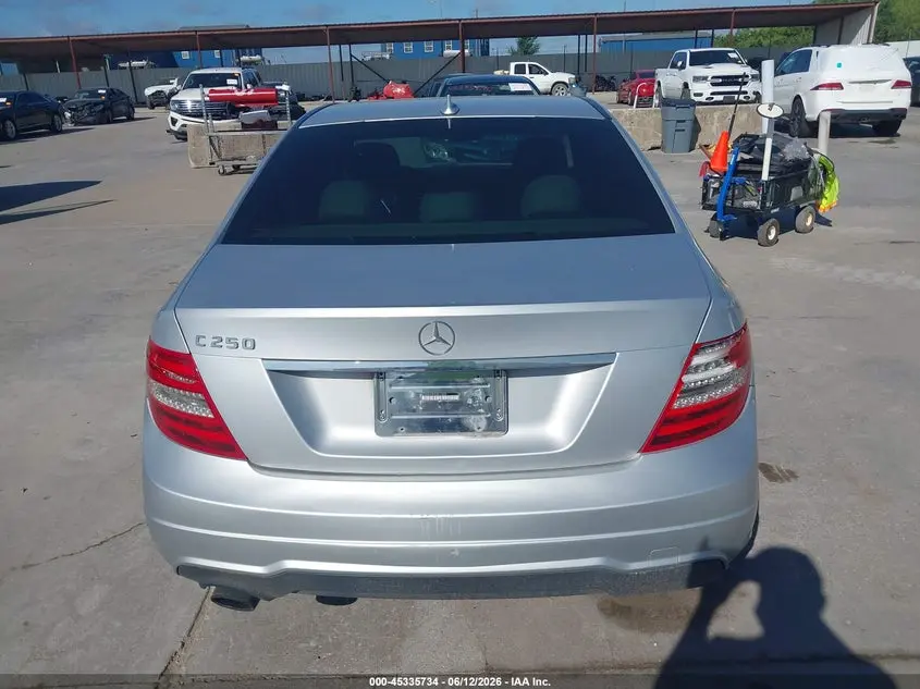 2012 MERCEDES-BENZ C 250 SPORT