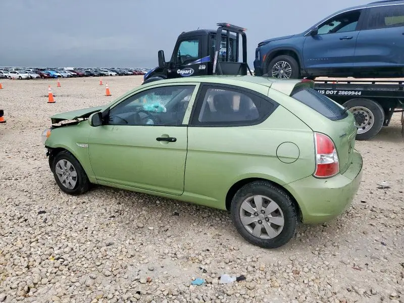 2010 HYUNDAI ACCENT BLUE  