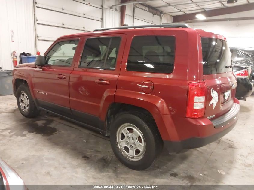 2017 JEEP PATRIOT SPORT FWD