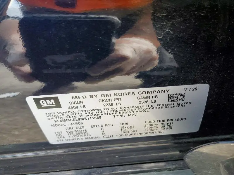 2021 BUICK ENCORE GX PREFERRED  