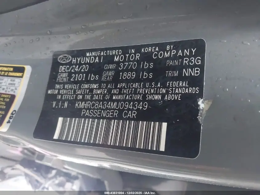 2021 HYUNDAI VENUE SEL