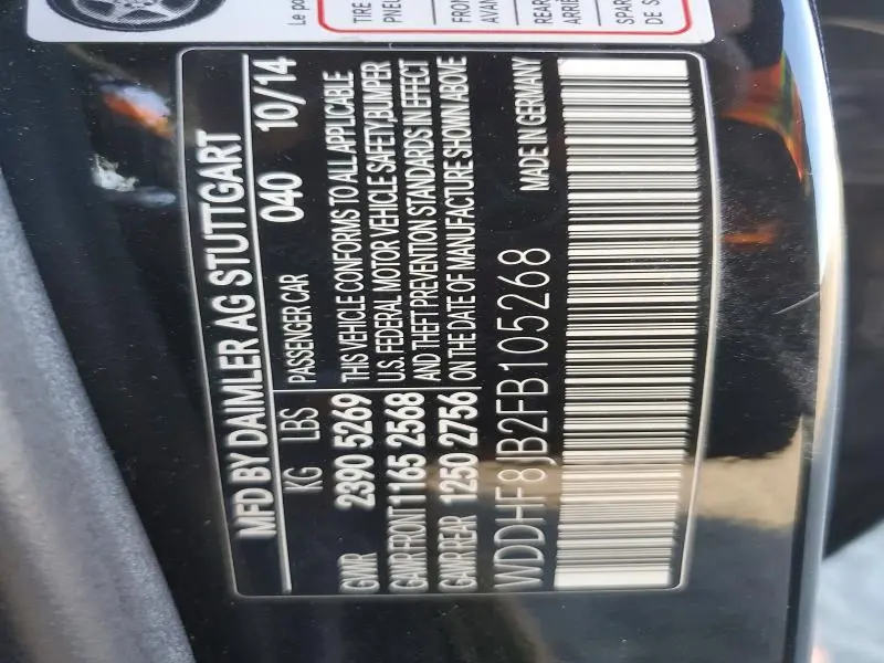 2015 MERCEDES-BENZ E 350 4MATIC  