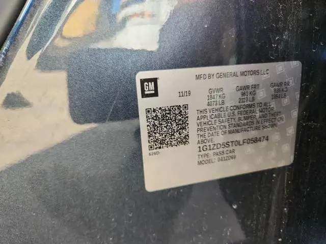 2020 CHEVROLET MALIBU LT  
