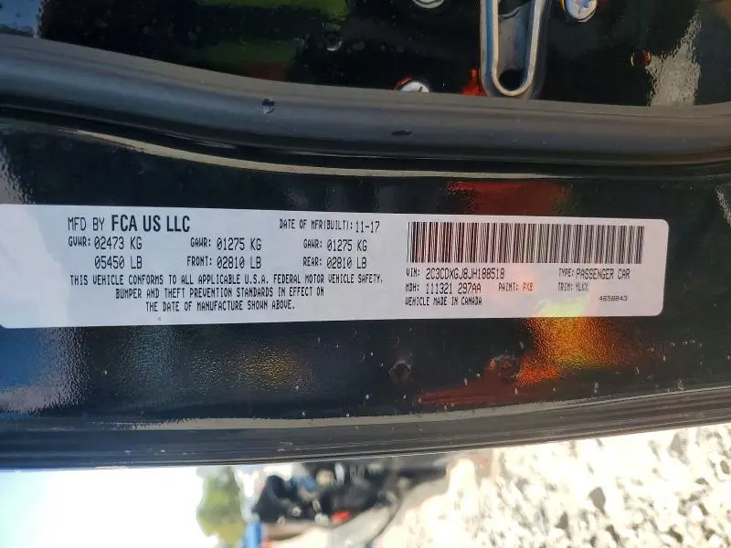 2018 DODGE CHARGER R/T 392  