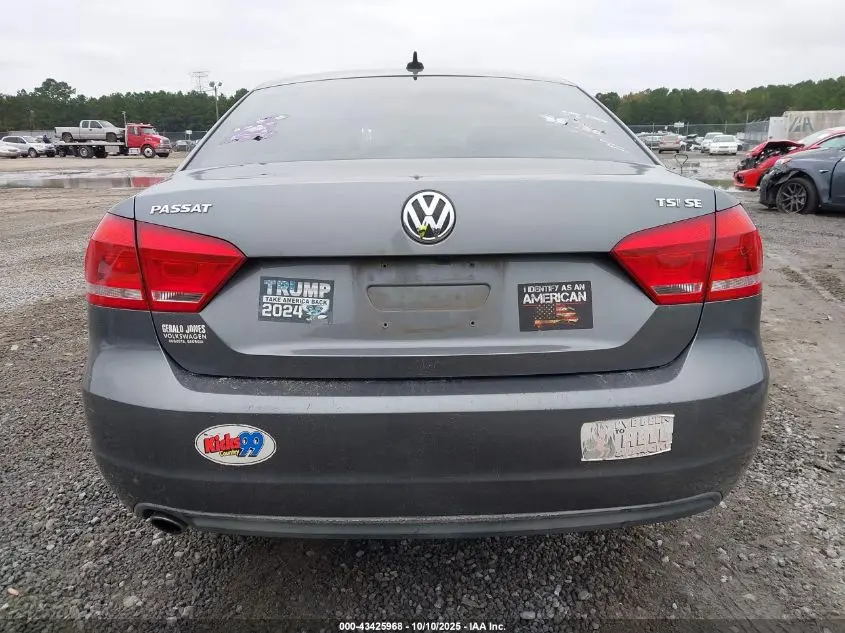 2015 VOLKSWAGEN PASSAT 1.8T SE