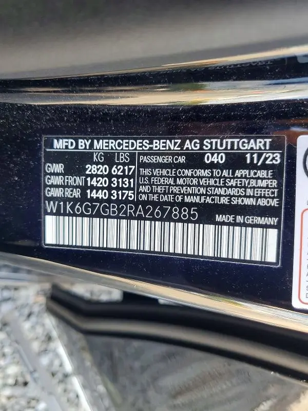 2024 MERCEDES-BENZ S 580 4MATIC  