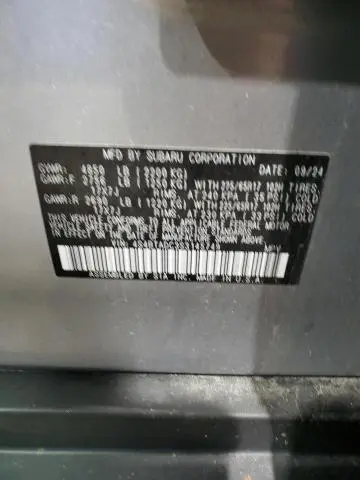 2025 SUBARU OUTBACK PREMIUM  