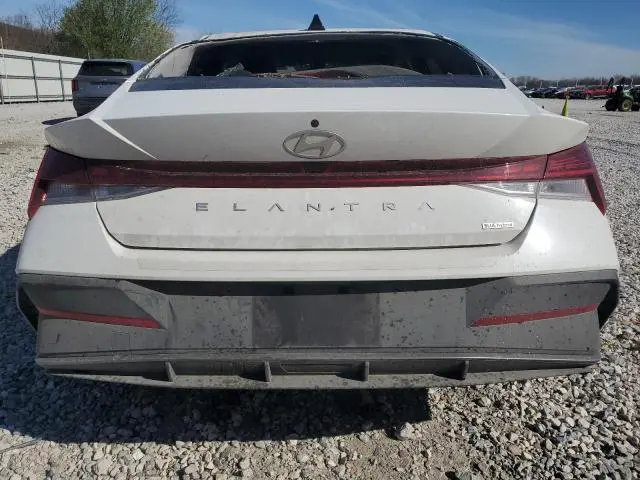 2024 HYUNDAI ELANTRA BLUE  