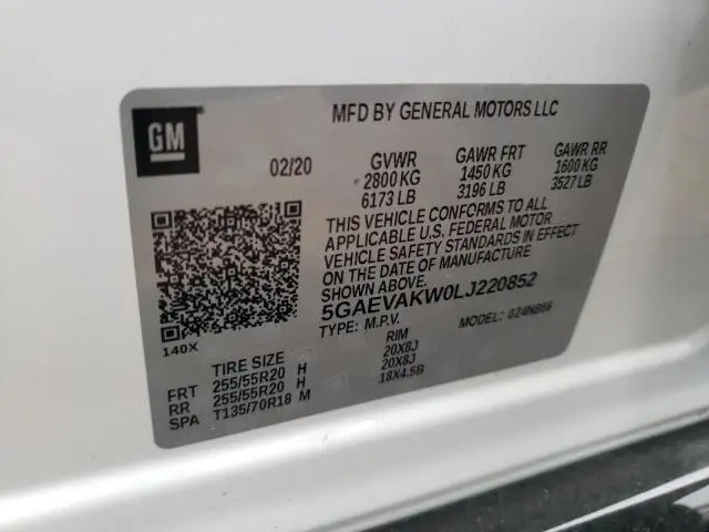 2020 BUICK ENCLAVE ESSENCE  