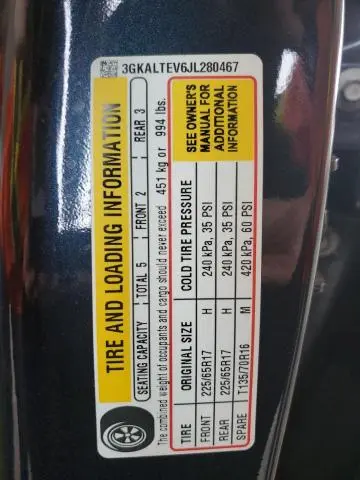 2018 GMC TERRAIN SLE  