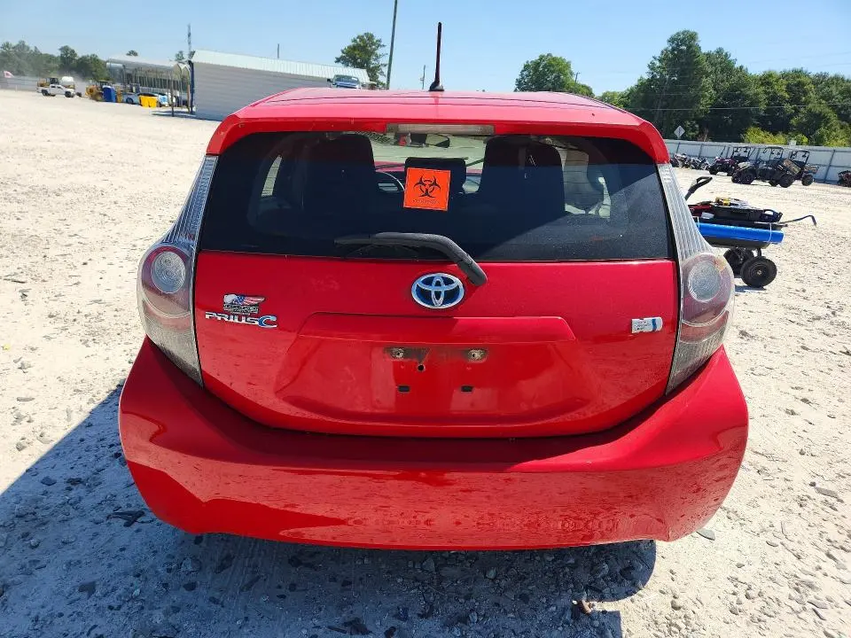 2012 TOYOTA PRIUS C ONE  