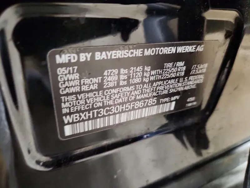 2017 BMW X1 XDRIVE28I  