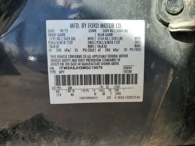 2021 FORD EXPLORER TIMBERLINE  