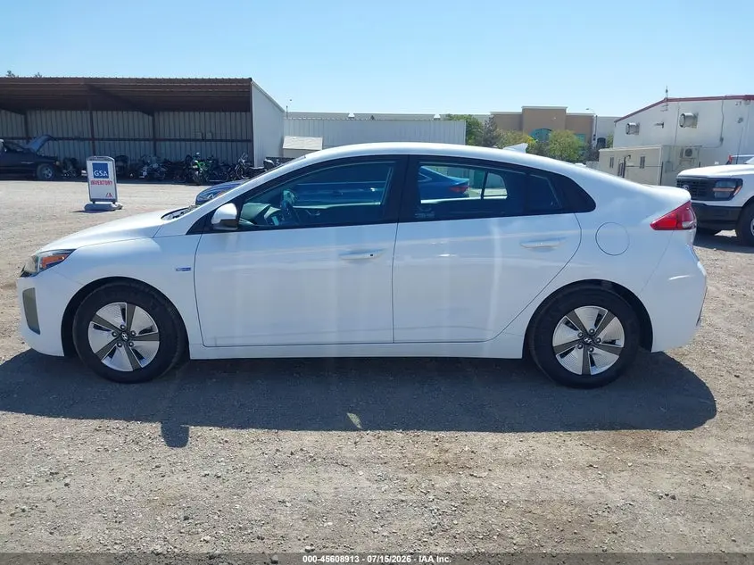 2018 HYUNDAI IONIQ HYBRID BLUE