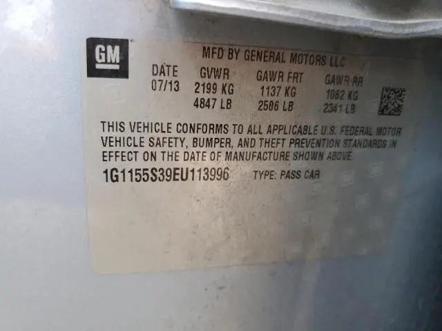 2014 CHEVROLET IMPALA LTZ  