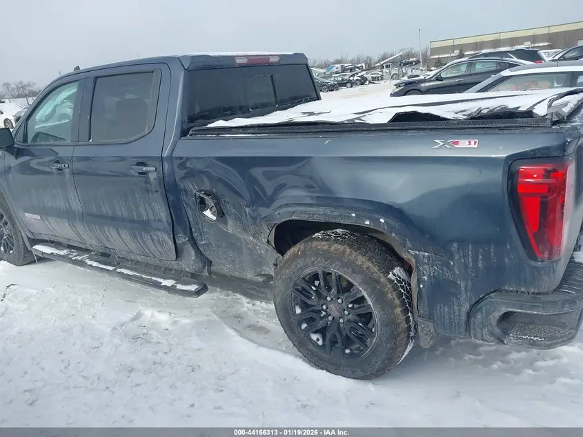 2022 GMC SIERRA 1500 LIMITED 4WD  STANDARD BOX ELEVATION