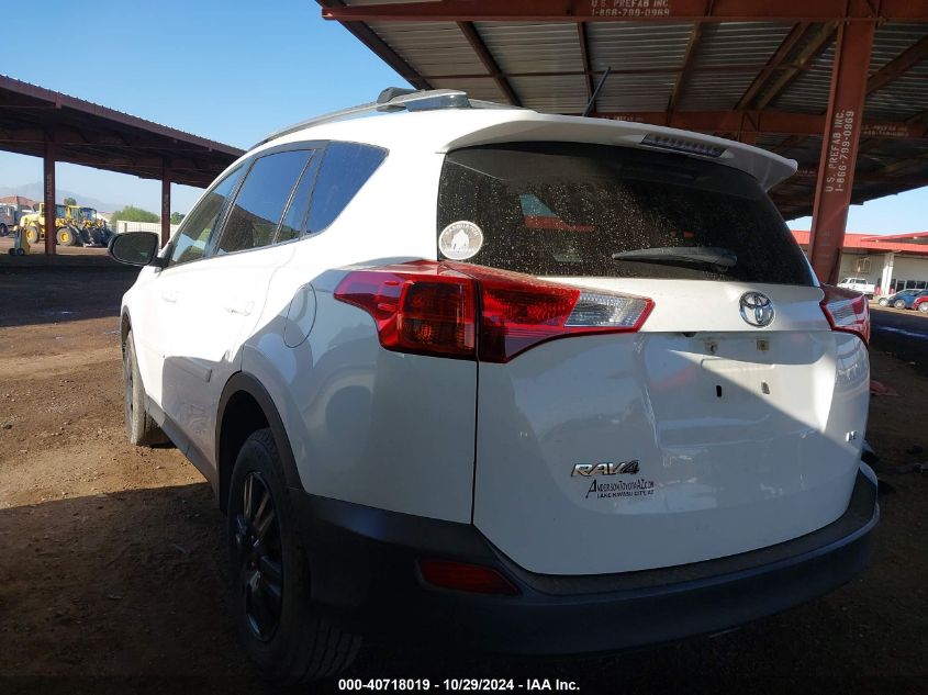 2014 TOYOTA RAV4 LE