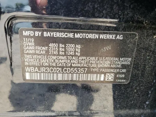 2020 BMW 530 I  