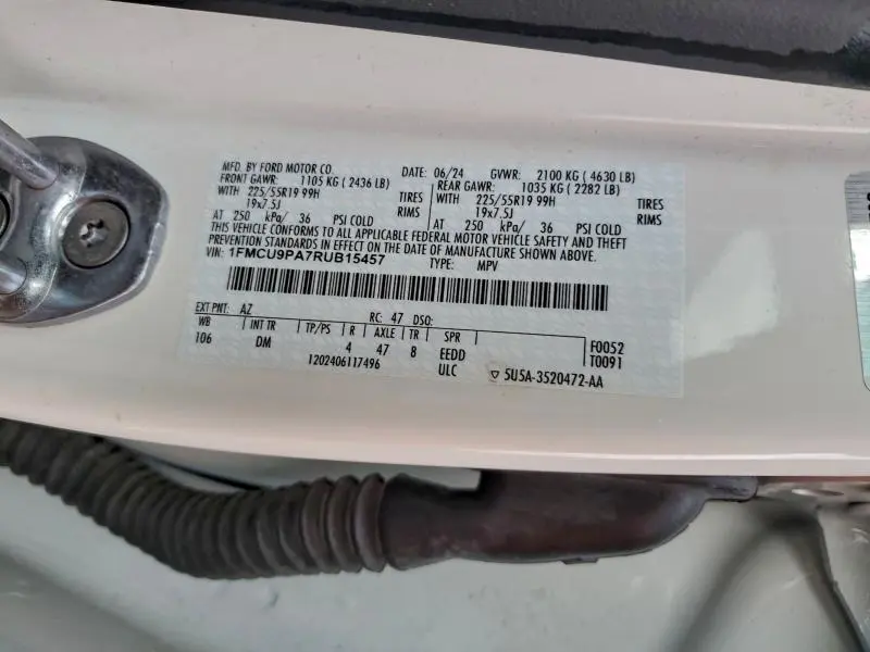 2024 FORD ESCAPE ST LINE ELITE  