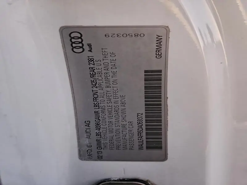 2013 AUDI A5 PREMIUM PLUS  