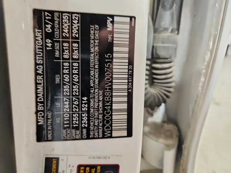 2017 MERCEDES-BENZ GLC 300 4MATIC  