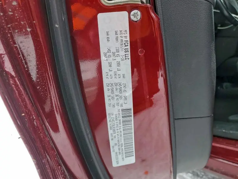 2018 CHRYSLER PACIFICA TOURING PLUS  