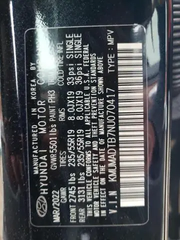 2022 GENESIS GV70 BASE  