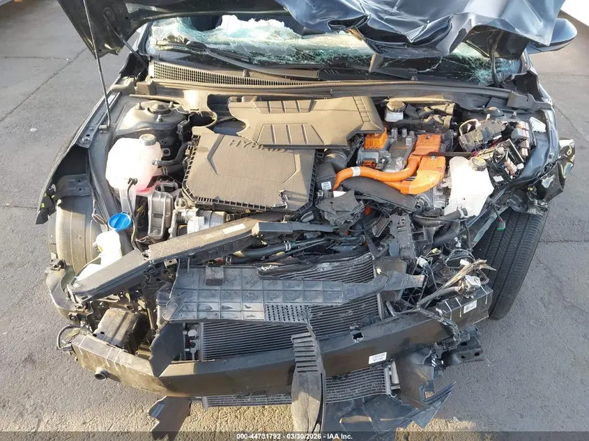 2023 HYUNDAI ELANTRA HYBRID BLUE