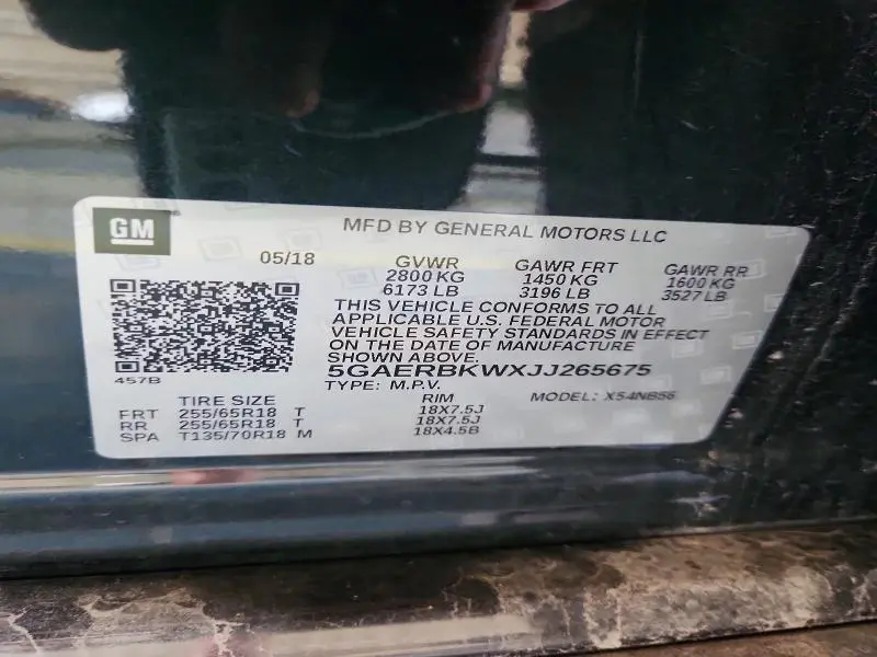 2018 BUICK ENCLAVE ESSENCE  
