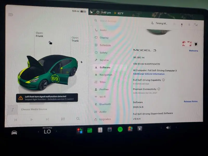 2023 TESLA MODEL 3   