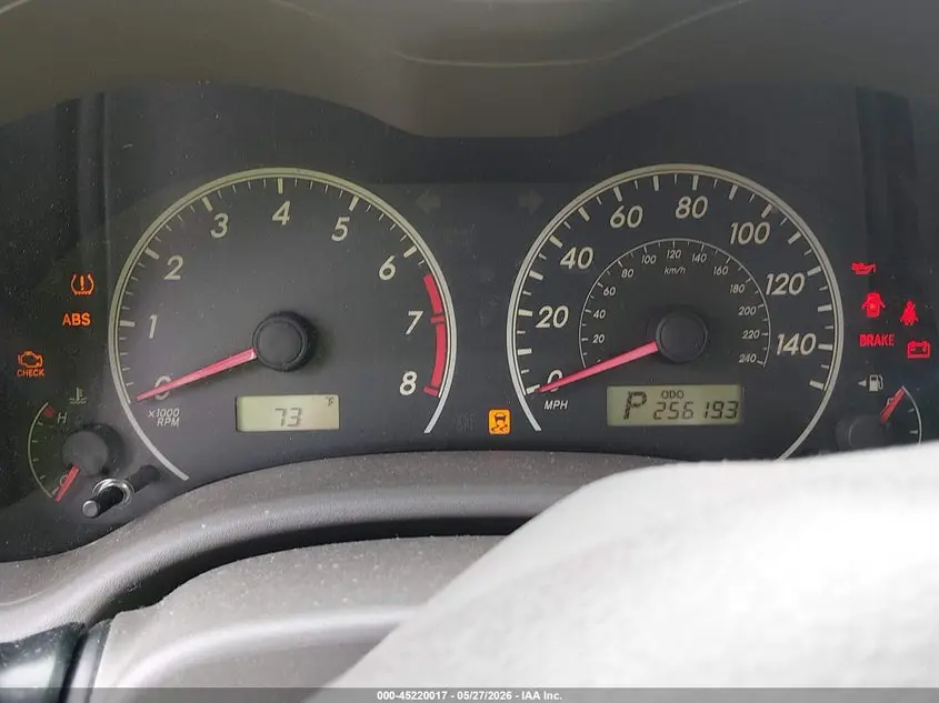 2010 TOYOTA COROLLA LE