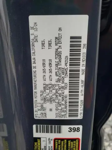 2025 TOYOTA TACOMA DOUBLE CAB  