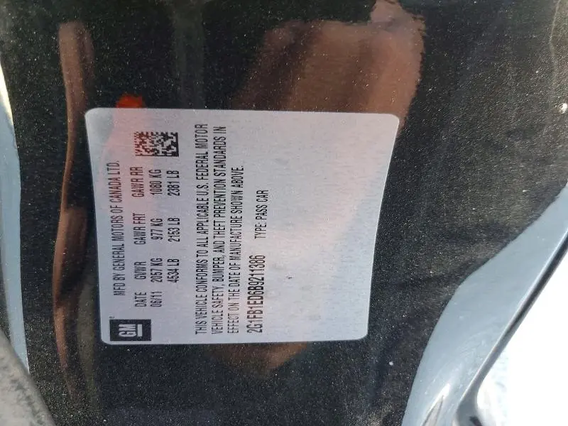 2011 CHEVROLET CAMARO LT  