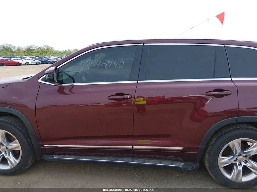 2014 TOYOTA HIGHLANDER LIMITED PLATINUM V6