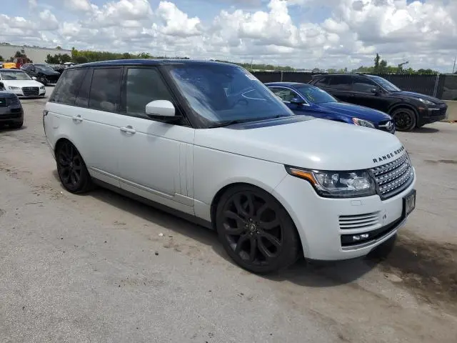 2016 LAND ROVER RANGE ROVER SUPERCHARGED  