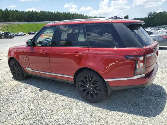 2017 LAND ROVER RANGE ROVER SUPERCHARGED  