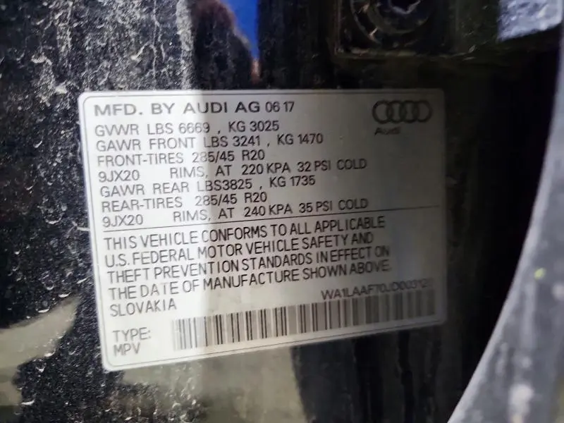 2018 AUDI Q7 PREMIUM PLUS  