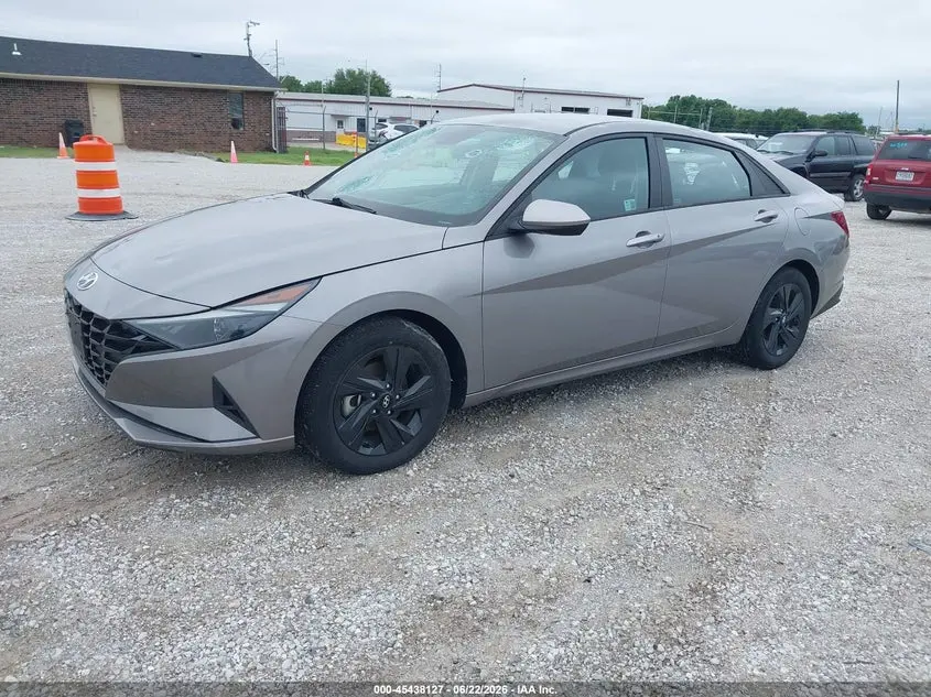2023 HYUNDAI ELANTRA HYBRID BLUE
