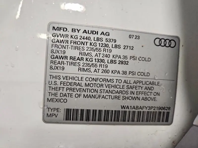 2023 AUDI Q5 PREMIUM 40  