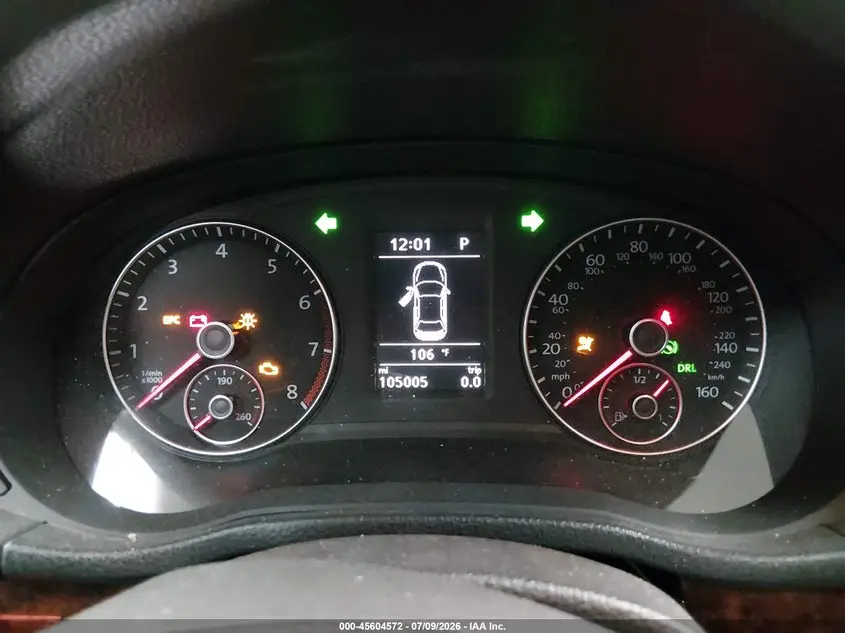 2013 VOLKSWAGEN PASSAT 2.5L SEL