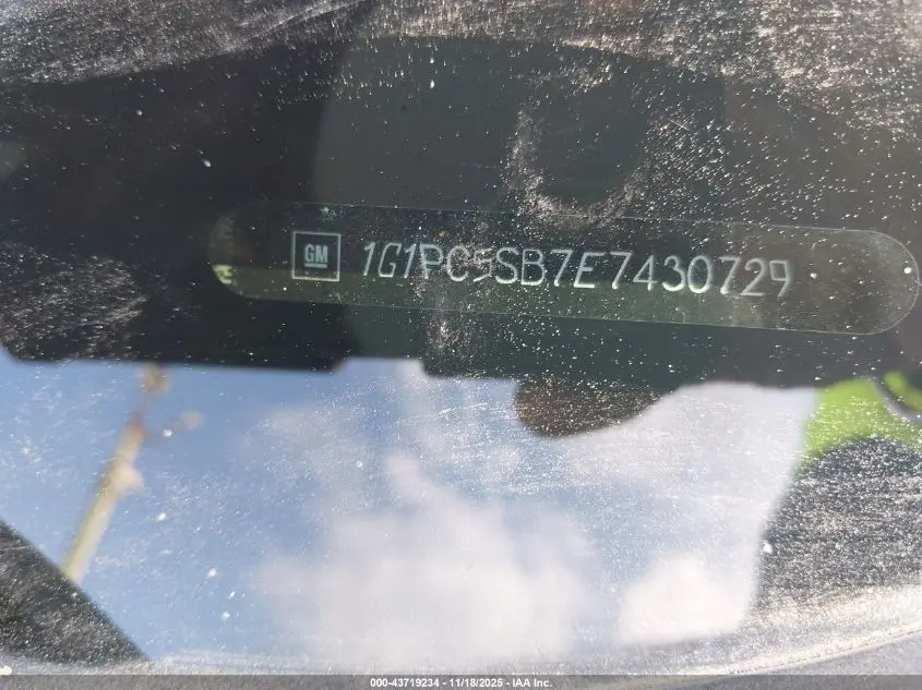 2014 CHEVROLET CRUZE 1LT AUTO