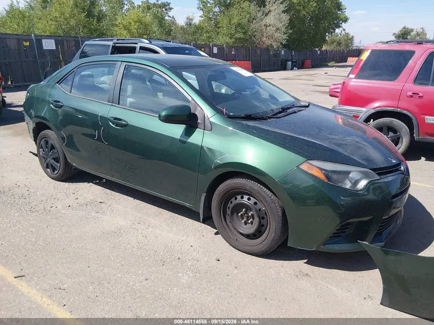 2016 TOYOTA COROLLA LE