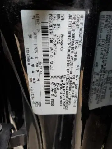 2014 FORD FOCUS SE  