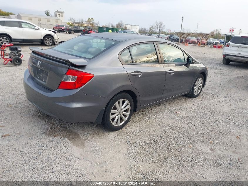 2012 HONDA CIVIC EX